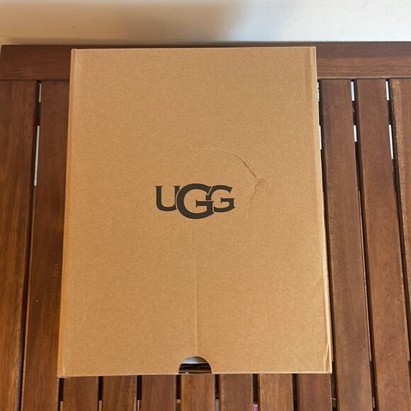 UGG Classic Mini Alpine Lace Boots Chestnut Women Size 7 - Picture 14 of 14